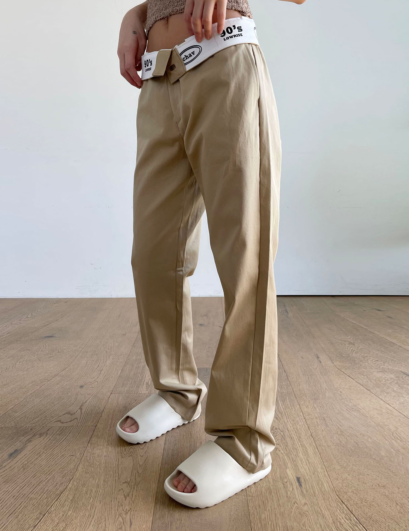 90&#039;s cotton pants (3color)