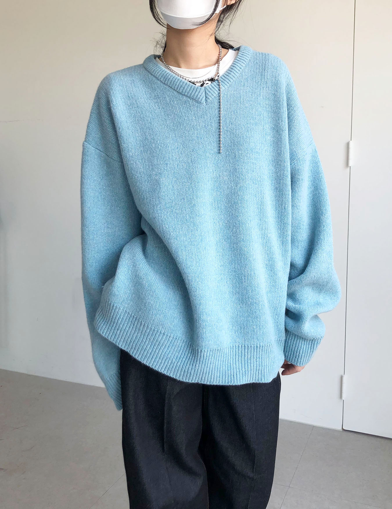 md추천 / lambswool oversized knit (5color)