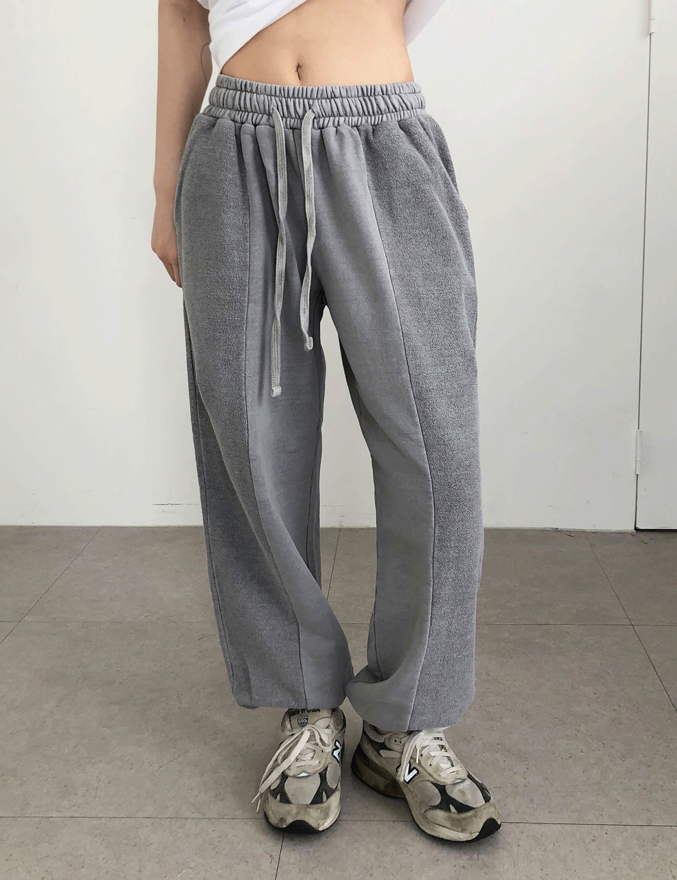 pigment reverse jogger pants (2color)
