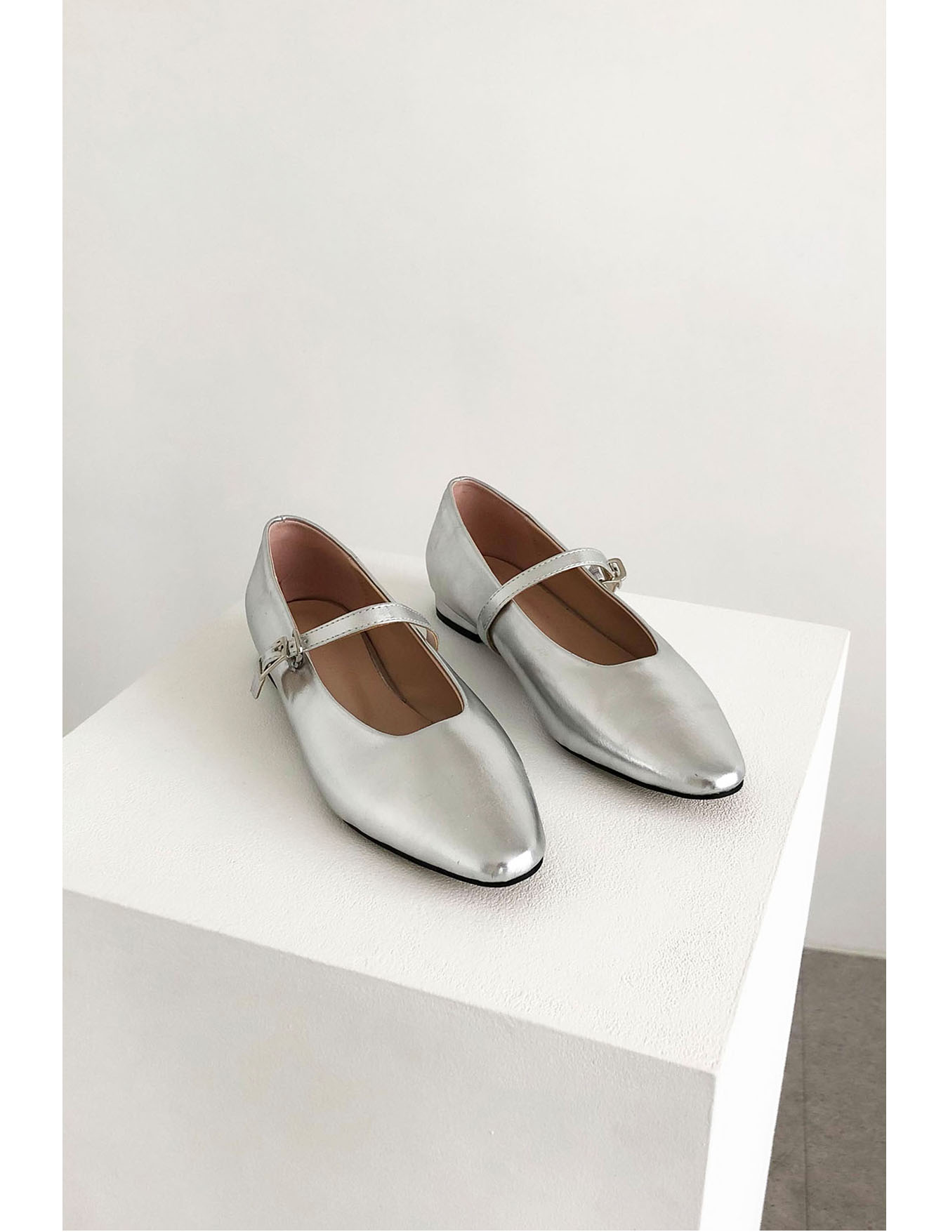 mary-jane flat shoes (2color)