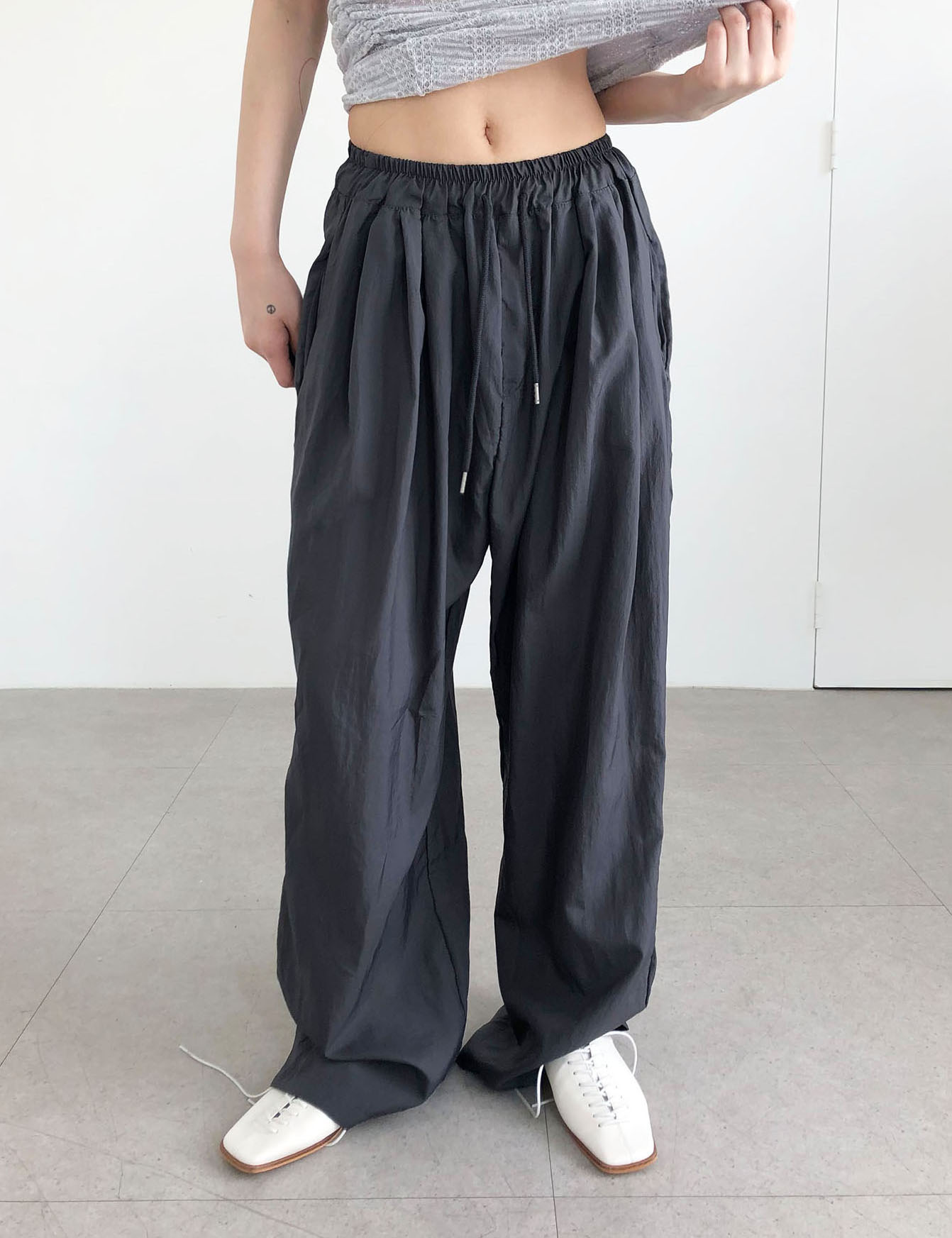 (best!) flow nylon pants (3color)