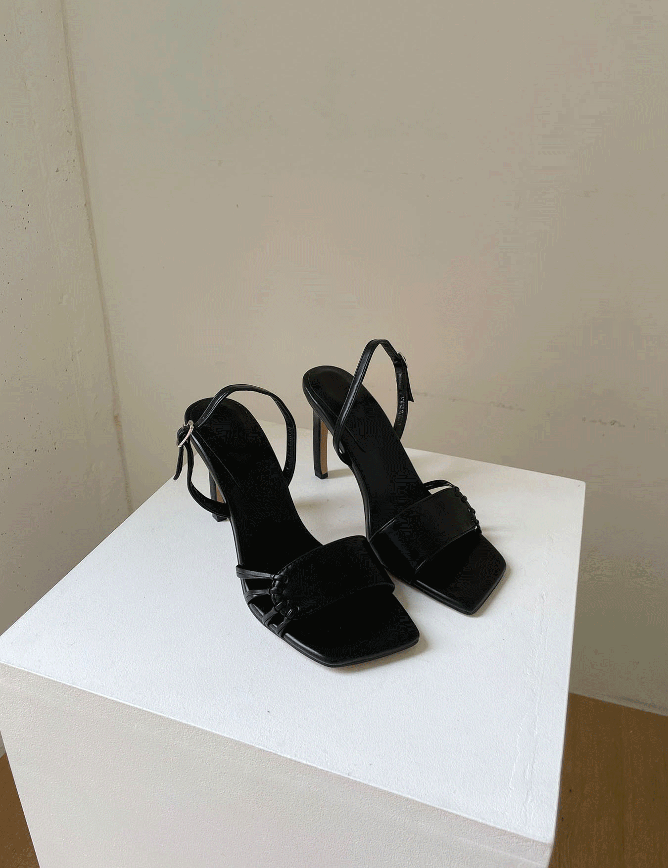sewing sandal heel (2color)