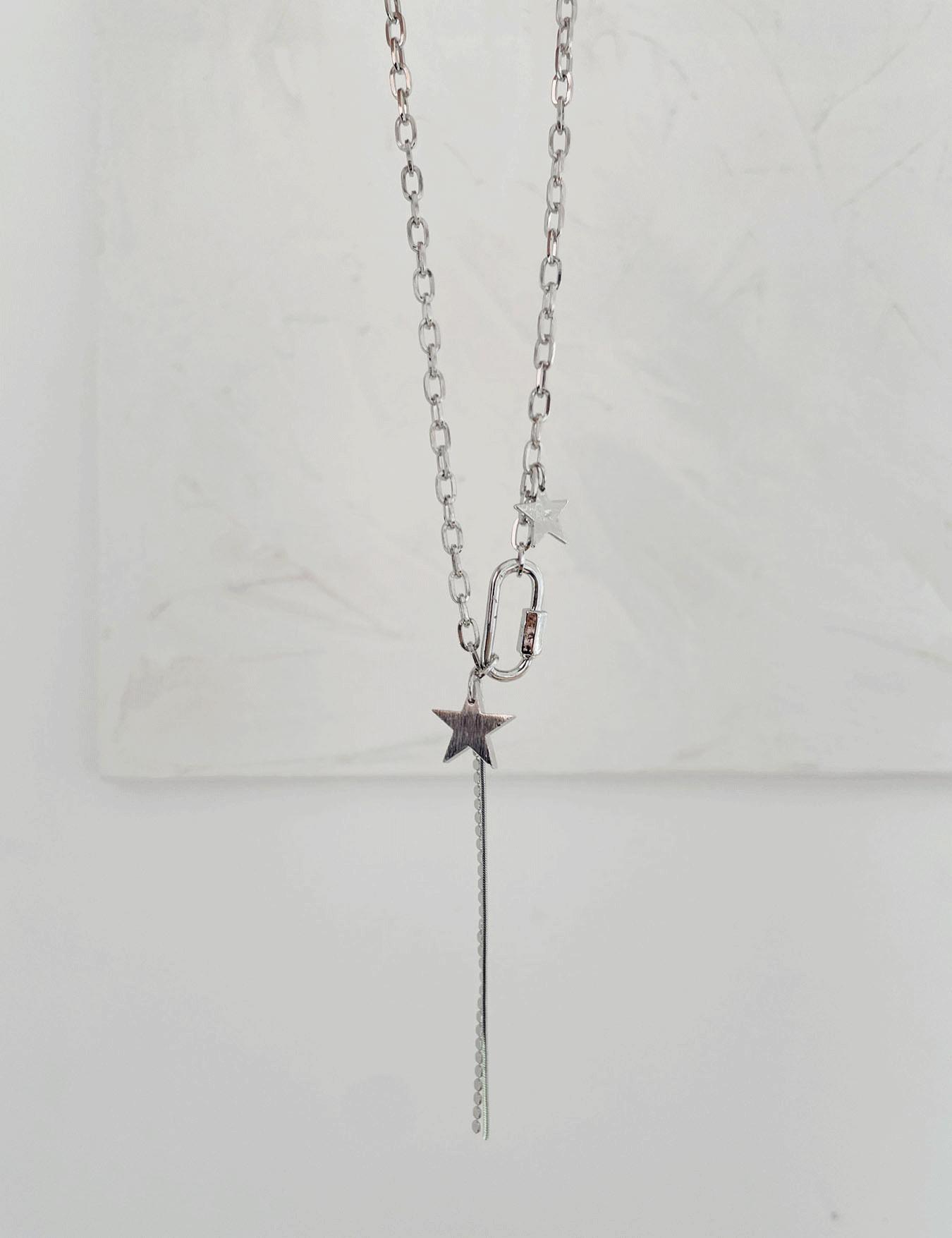 star clip necklace